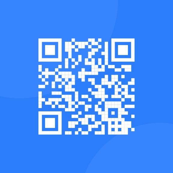 QR code linking to the Frontend Mentor website